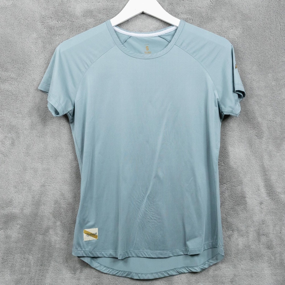 TRACKSMITH Twilight Ultra Light Short Sleeve Running Performance Tee Womens Sz S